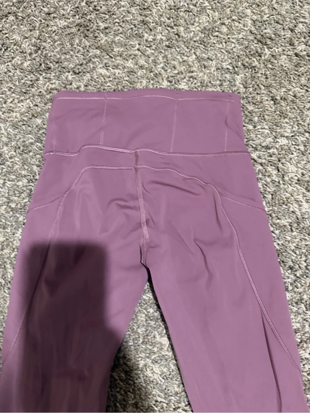 lululemon athletica mauve leggings
